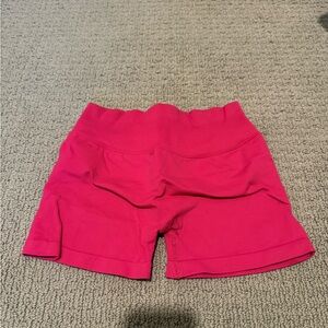 Amazon Women's Vibrant Pink Bike Shorts